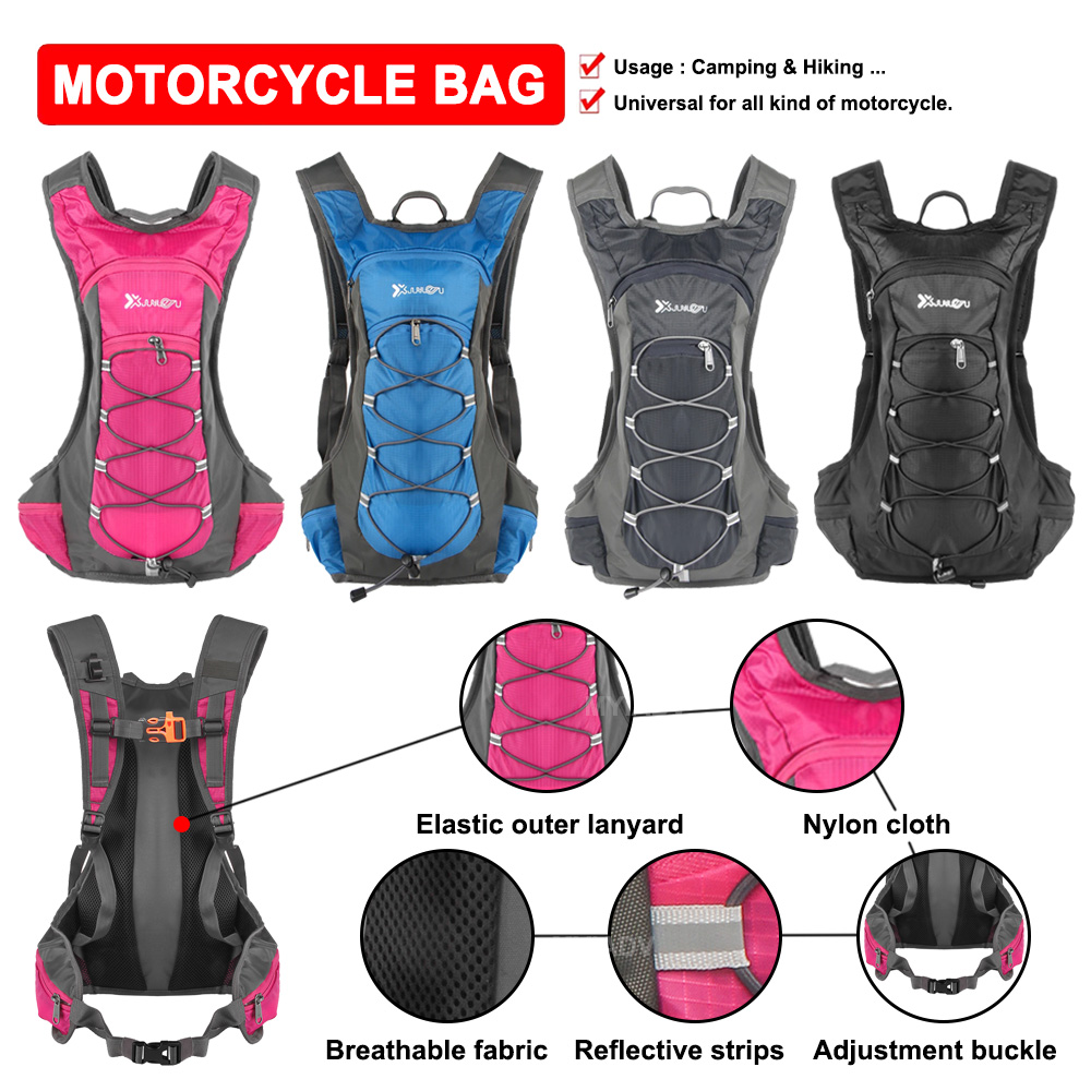Cycling Gear Organizer - Motorrugzak Reisopslag Rugzak Camping Klimmen Wandelen