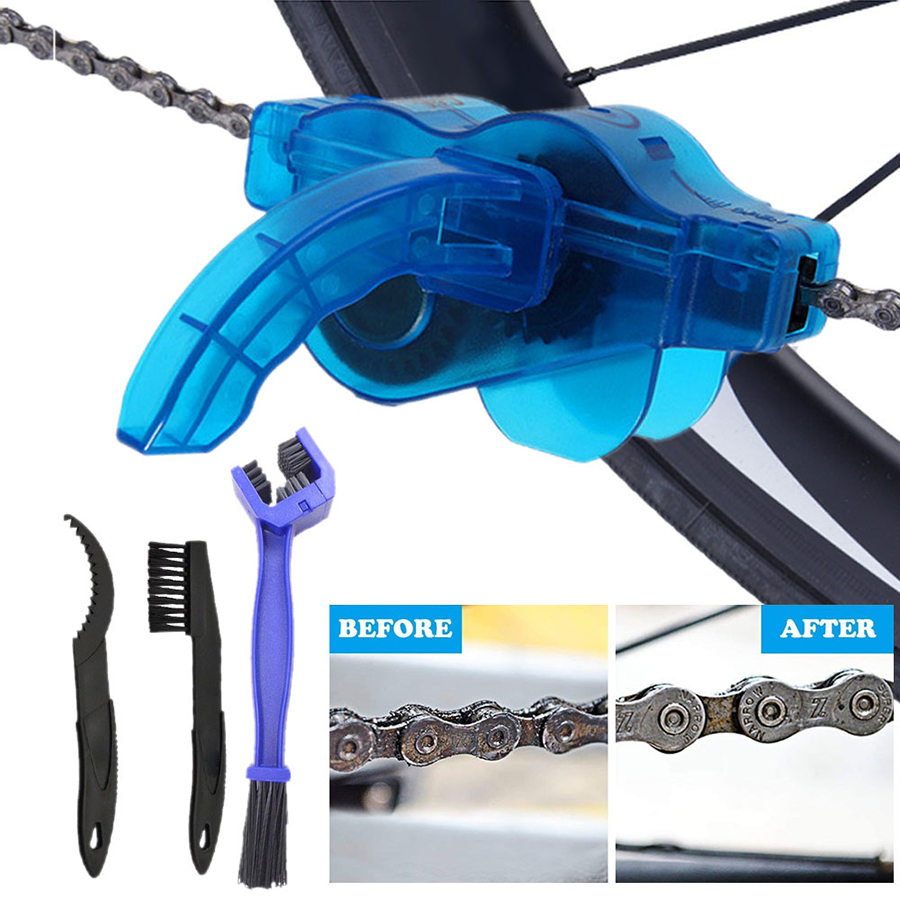 Bicycle Chain Lubricant - Kettingreiniger Fietsreiniging 3D Kettingborstel Wasgereedschapset Fietsbescherming