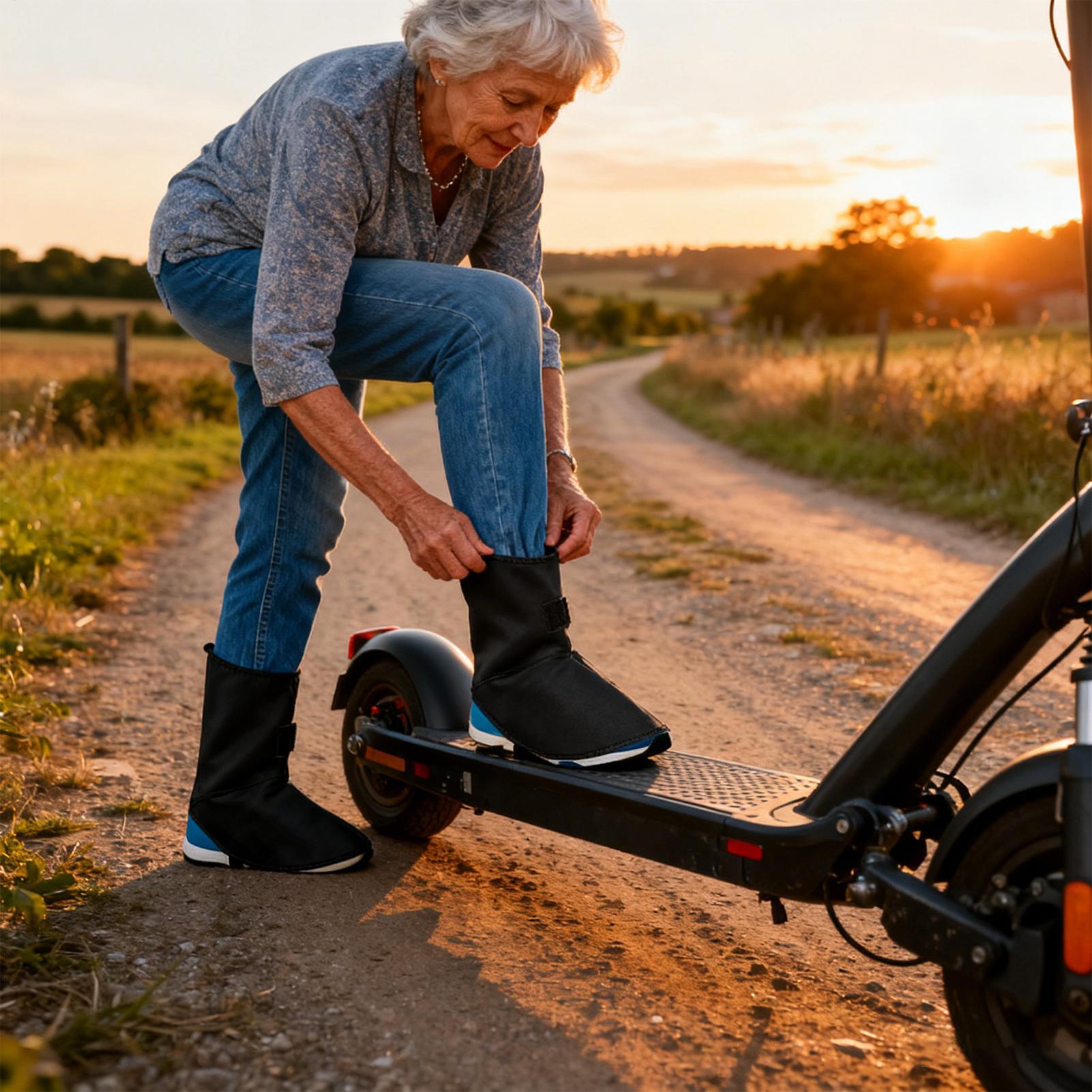 Cycling Gear In Winter - Waterdichte fietsoverschoenen Warme voetuitrusting Overschoenen voor