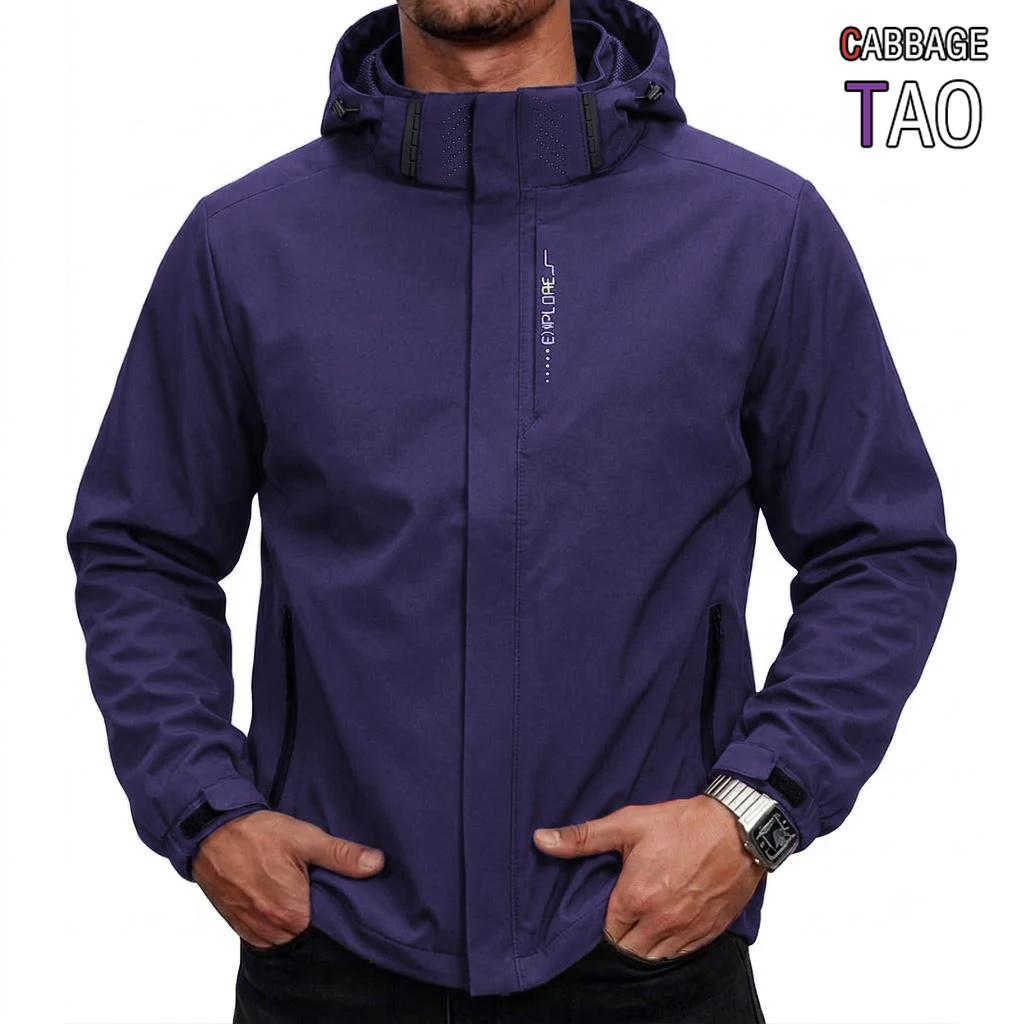 Cycling Gear Rain - Waterdichte tactische windjack voor heren met