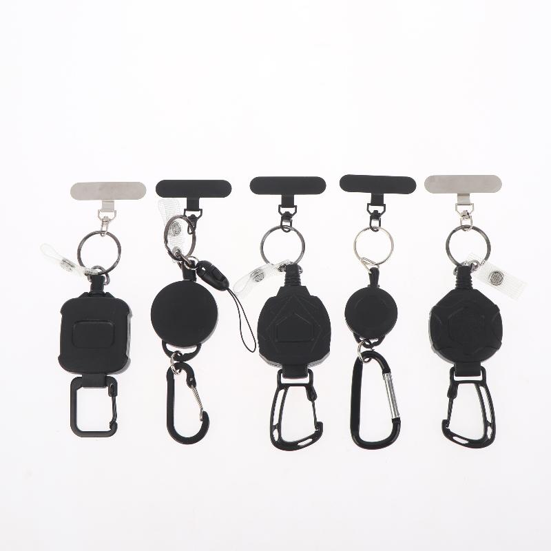 Cycling Gear Gifts - Wandel-/fietsuitrusting: Beschermende telefoonkoord met intrekbare houder