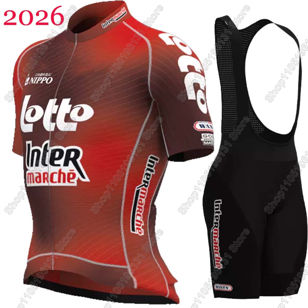 Cycling Gear Logo - Lotto Cycling 2026 Jersey Set Heren