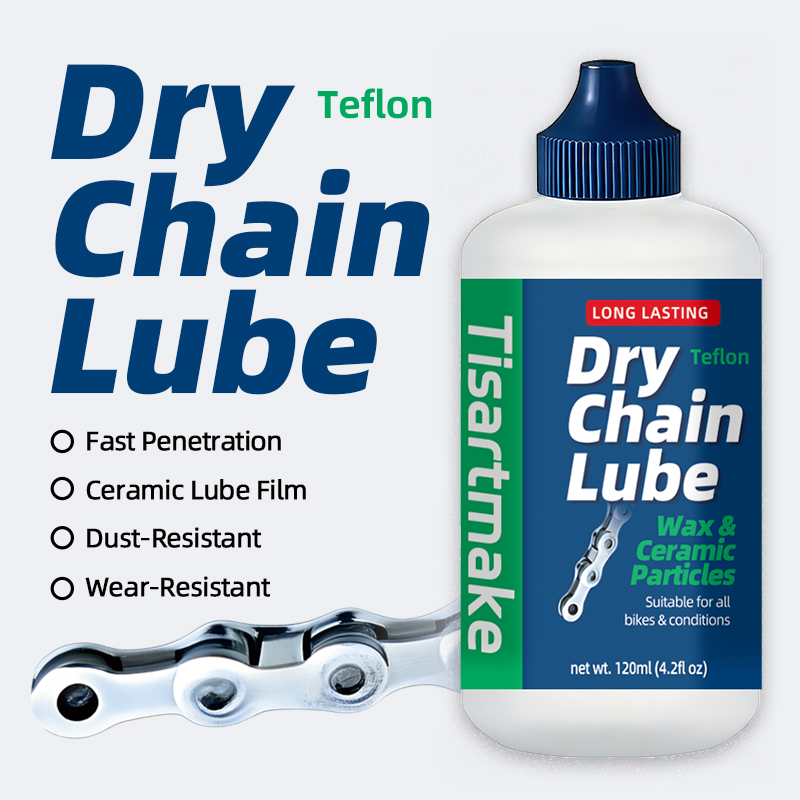 Bicycle Chain Lubricant - 120ML Fietsketting Wasachtige Onderhoudsolie Spuitbus MTB