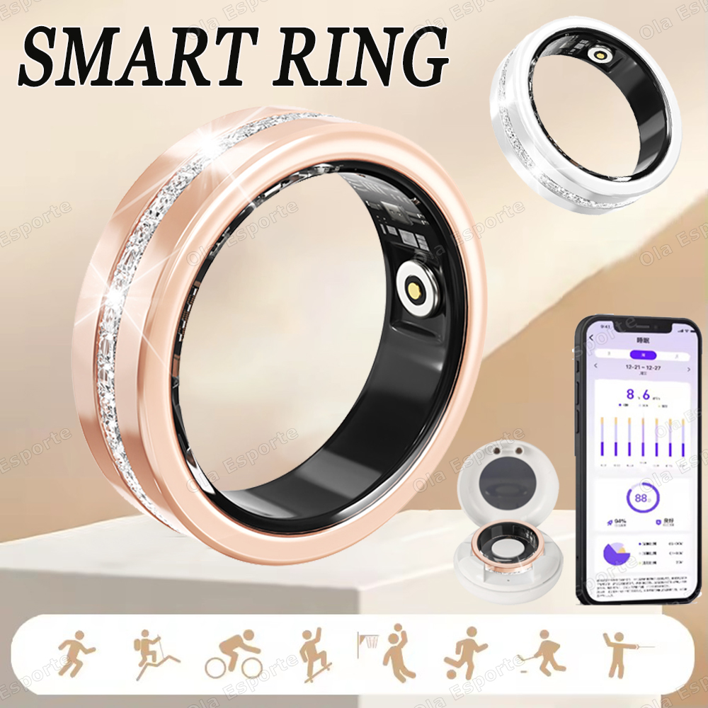 Cycling Heart Rate Monitor - 2026 Nieuwe Smart Ring Dames Hartslag