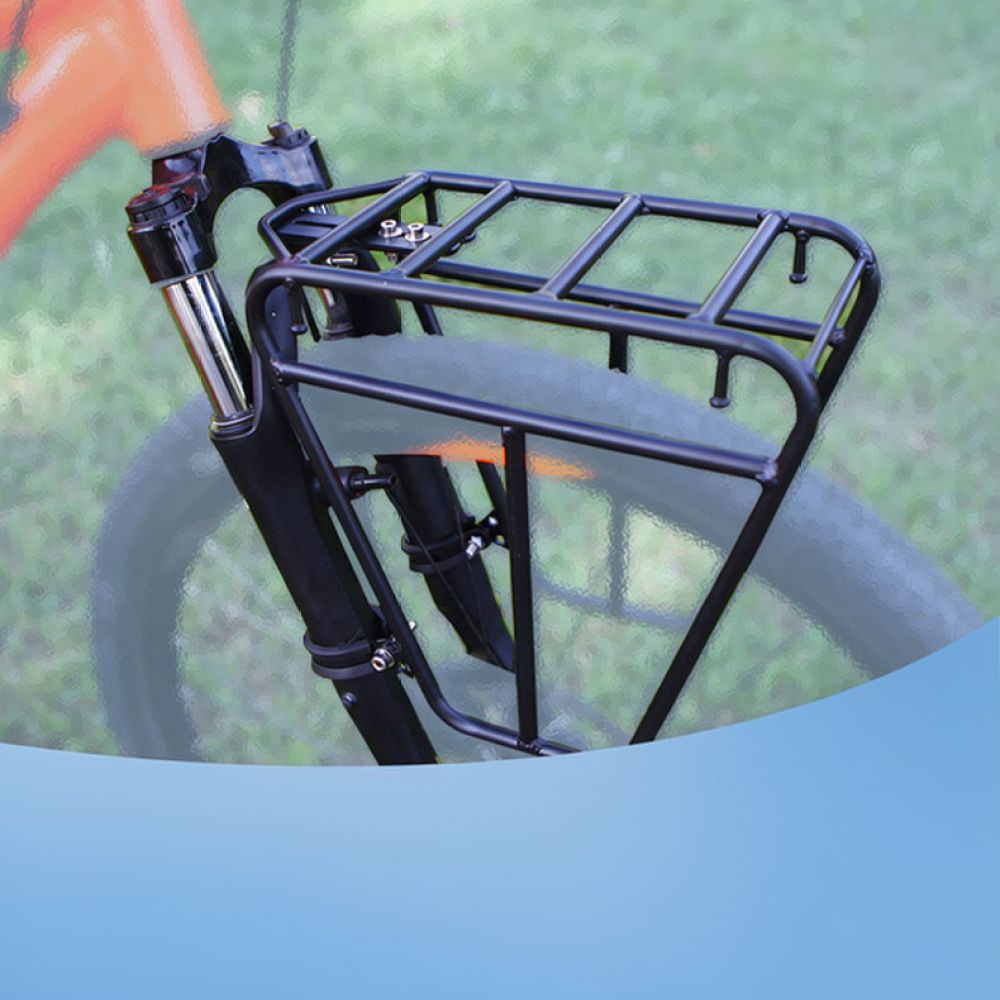 Cycling Gear Holder - MTB voorvorkrek, stalen bagagedrager voor fietsen,