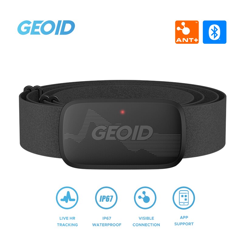 Cycling Heart Rate Monitor - Geoïde Hs500 Hartslagmeter Fitnessapparatuur Mier Bluetooth