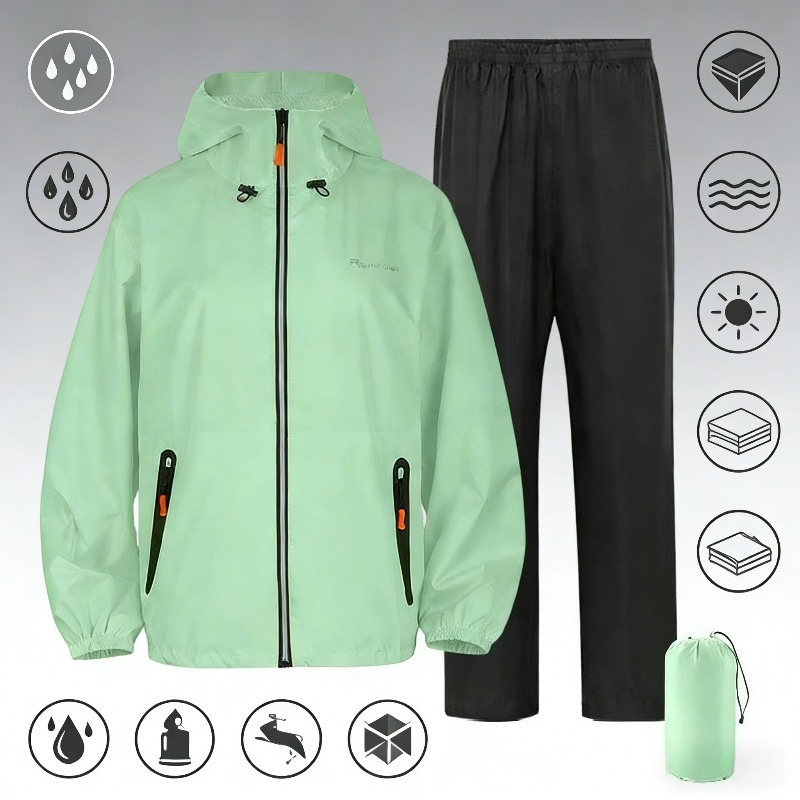 Volledig waterdichte regenpak  - Cycling Gear Rain recensie en prijs