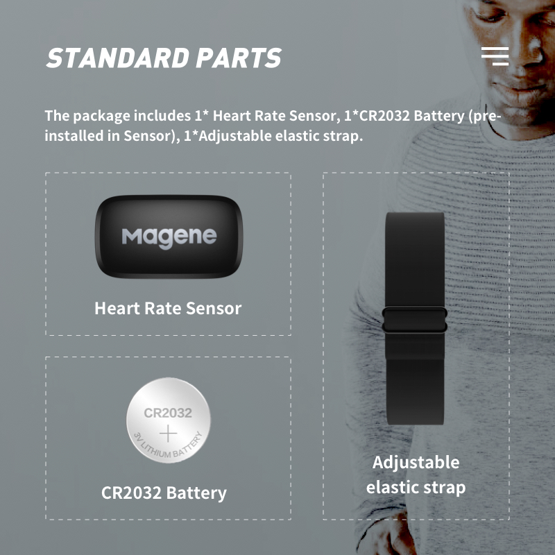 Magene H64 Hartslagmeter Mover - Cycling Heart Rate Monitor recensie en prijs