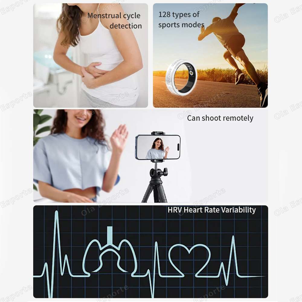2025 Nieuwe Smart Ring Lady Ha - Cycling Heart Rate Monitor recensie en prijs