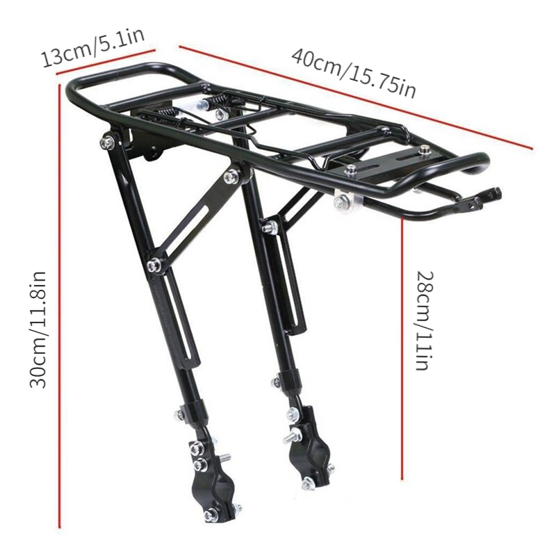 1PC Legering Fietsenrek Achter - Cycling Gear Organizer recensie en prijs