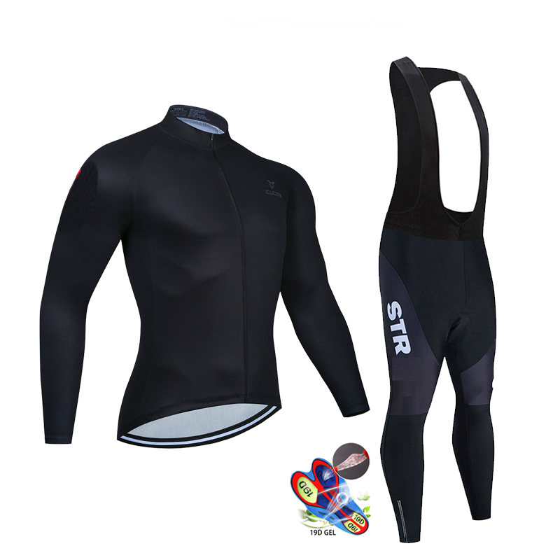 Herfst Zwart Wielertrui Set La - Cycling Gear Logo recensie en prijs