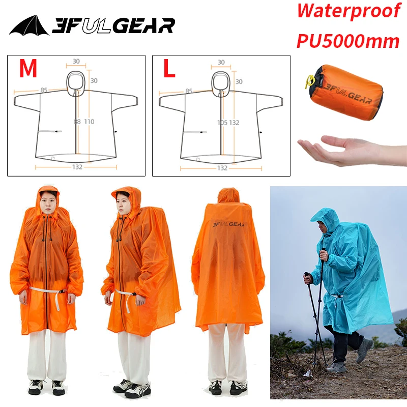 3F UL GEAR Rits Regenjas 15D N - Cycling Gear Rain recensie en prijs
