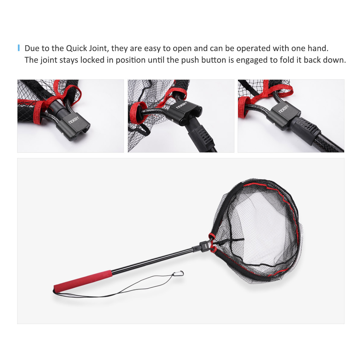 NOEBY Opvouwbaar schepnet 60 c - Cycling Landing Gear recensie en prijs