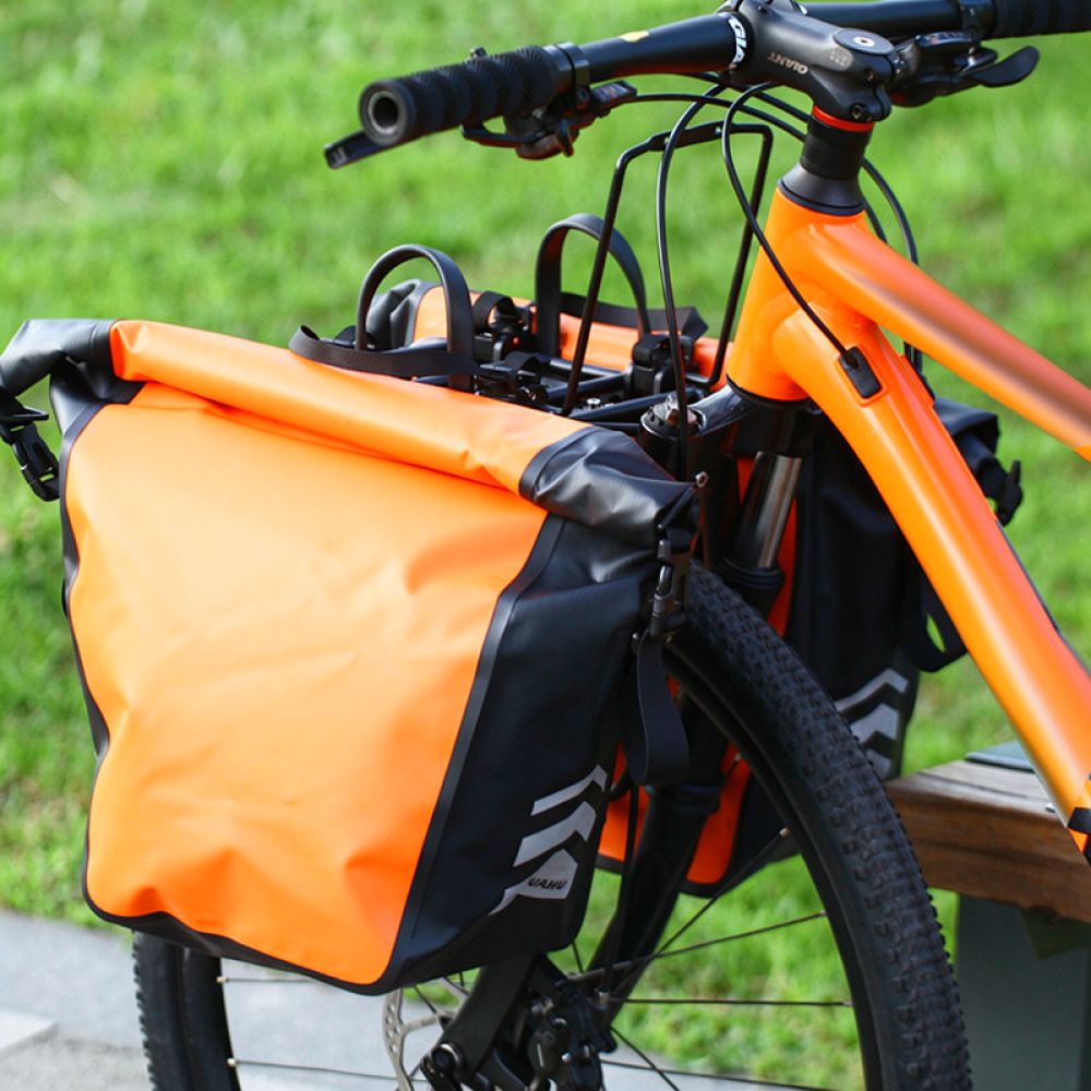 MTB voorvorkrek, stalen bagage - Cycling Gear Holder recensie en prijs