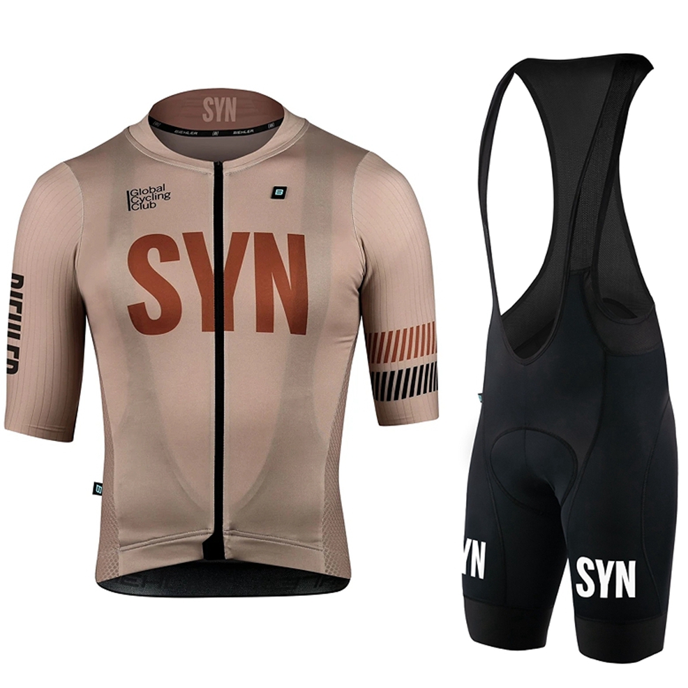 Syn Bruine Fietskleding Heren  - Cycling Gear Logo recensie en prijs
