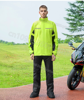 Waterdichte split-regenpak voo - Cycling Gear Rain recensie en prijs