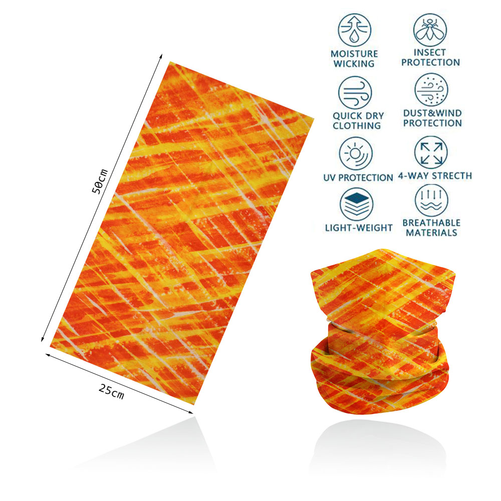 Kleurrijke prints haarbandana  - Cycling Gear Women recensie en prijs
