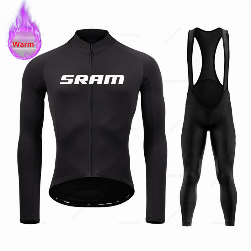 Sram Team Winter Met Lange Mou - Cycling Gear Logo recensie en prijs