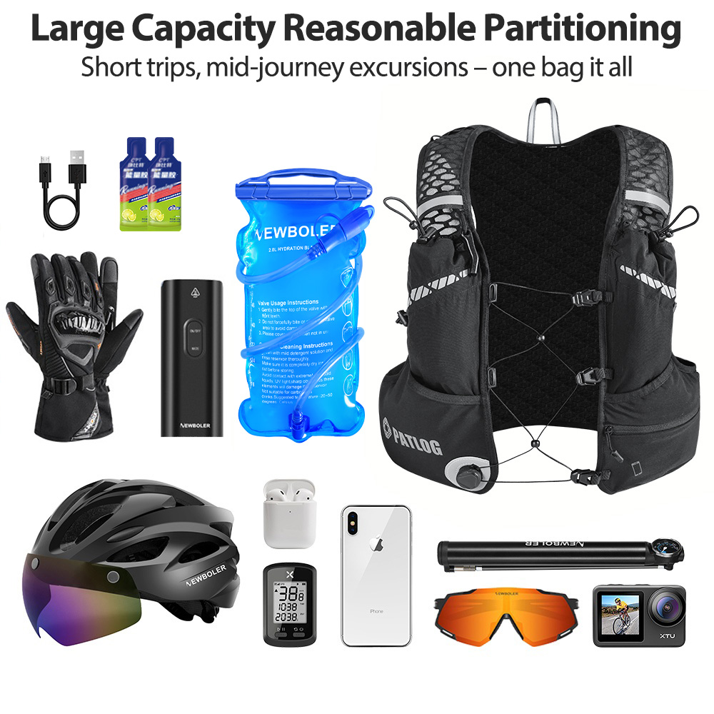 8L Ademend Hydratatievest voor - Cycling Gear Organizer recensie en prijs
